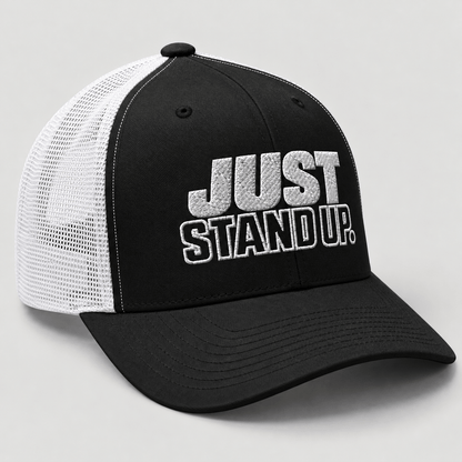 Just Stand Up Wrestling Trucker Hat