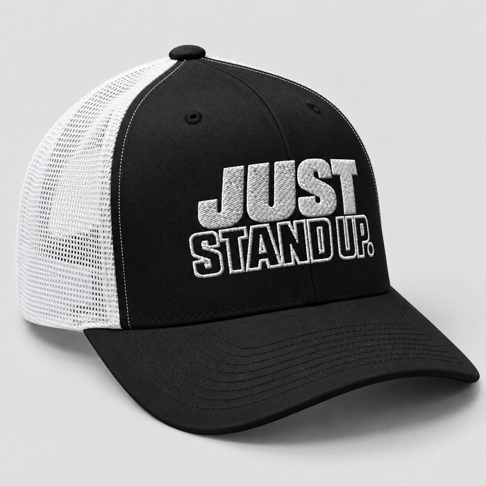 Just Stand Up Wrestling Trucker Hat