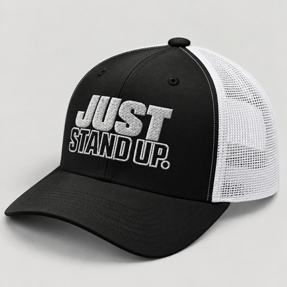 Just Stand Up Wrestling Trucker Hat