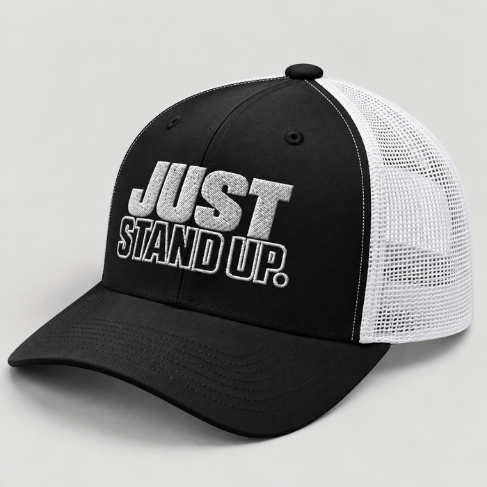 Just Stand Up Wrestling Trucker Hat