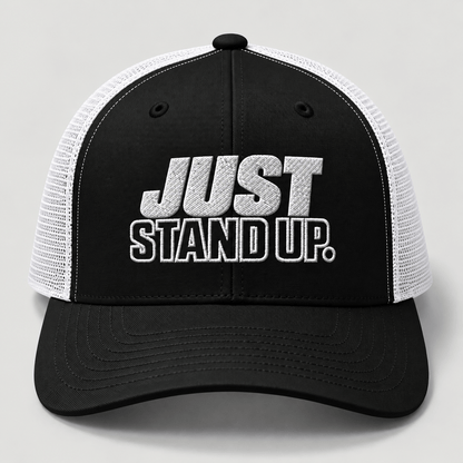 Just Stand Up Wrestling Trucker Hat