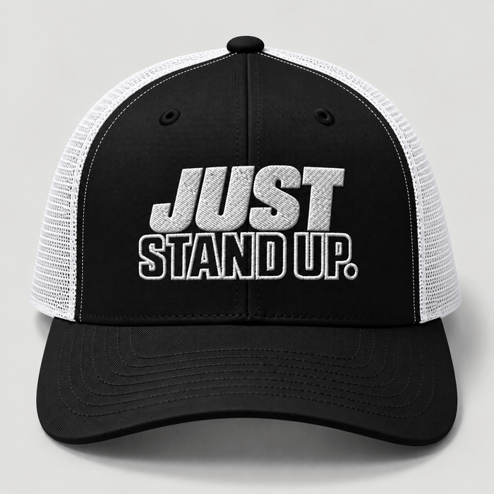 Just Stand Up Wrestling Trucker Hat