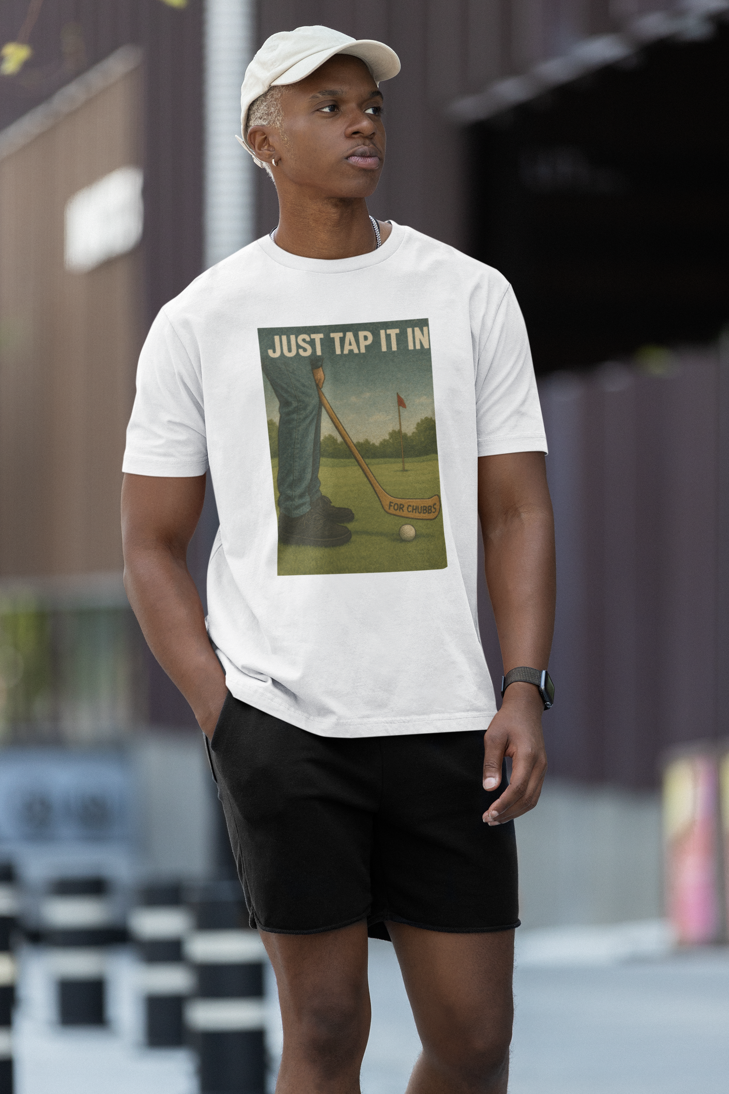 Happy Gilmore Just Tap It In Vintage Tee