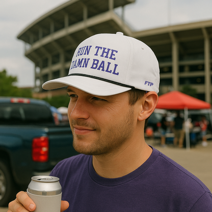 Run The Damn Ball Football Rope Hat