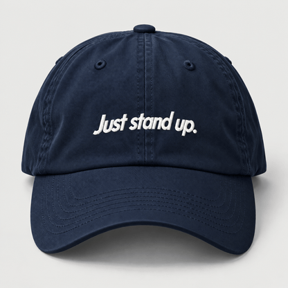 Just Stand Up Wrestling Dad Hat