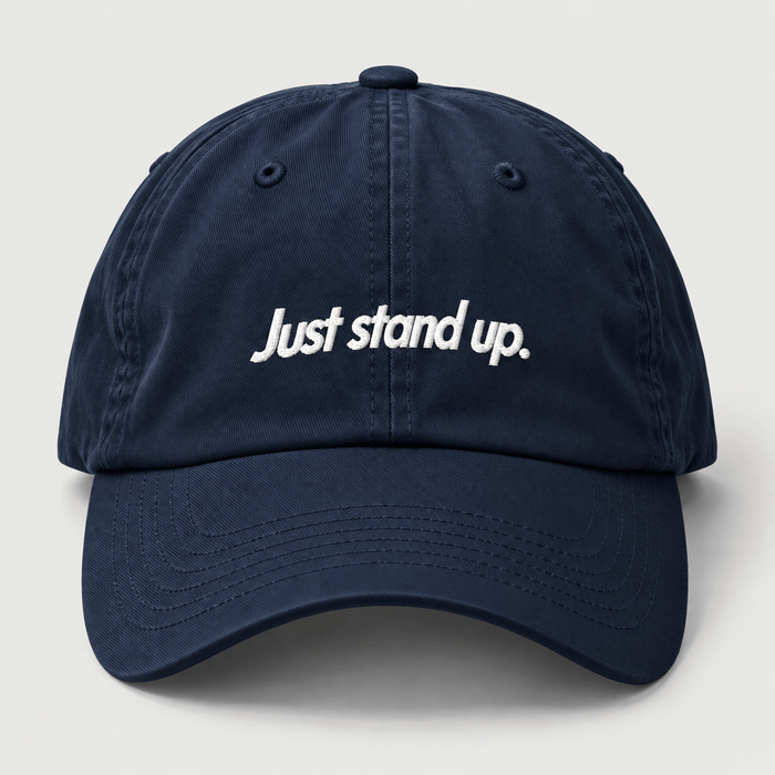 Just Stand Up Wrestling Dad Hat