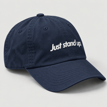 Just Stand Up Wrestling Dad Hat