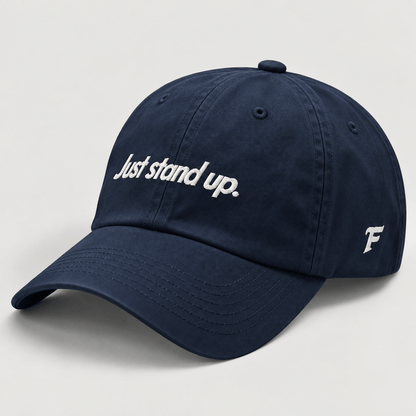 Just Stand Up Wrestling Dad Hat