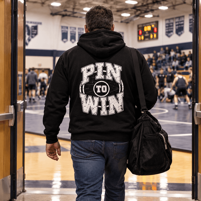 Pin To Win Wrestling Hoodie