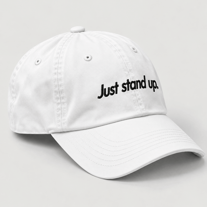 Just Stand Up Wrestling Dad Hat