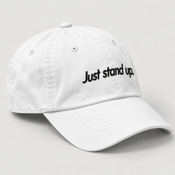 Just Stand Up Wrestling Dad Hat