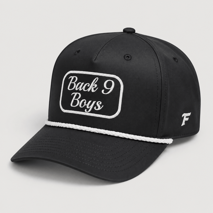 Back 9 Boys Golf Rope Hat