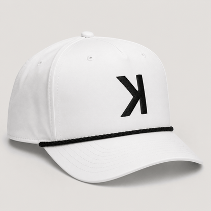 Backwards K Baseball Rope Hat