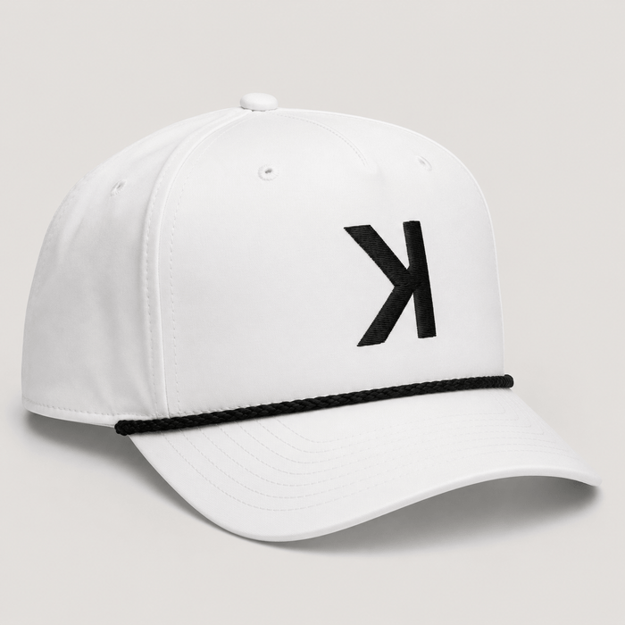 Backwards K Baseball Rope Hat