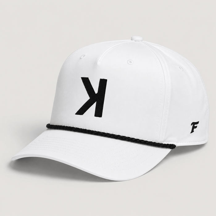 Backwards K Baseball Rope Hat