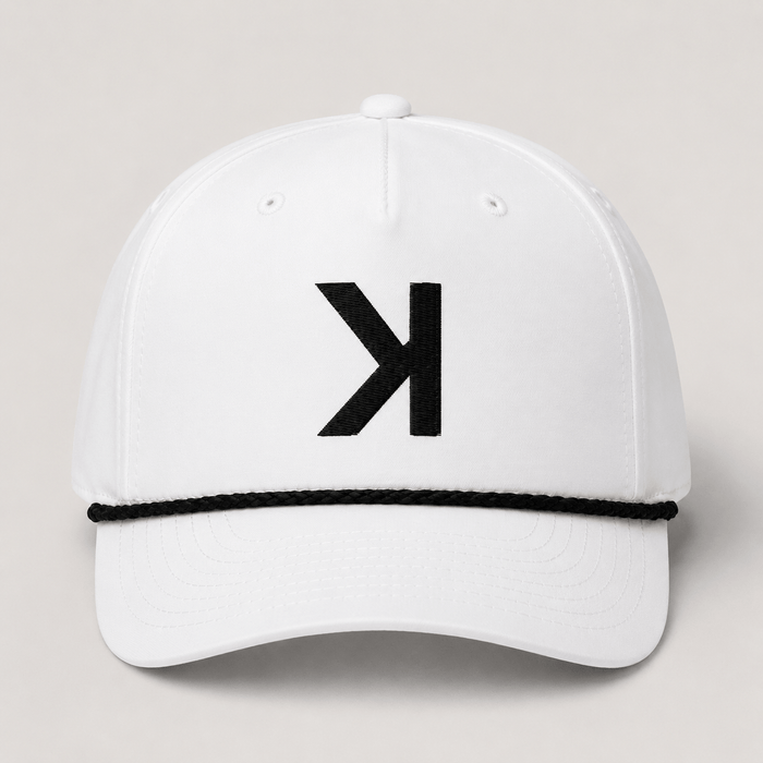 Backwards K Baseball Rope Hat