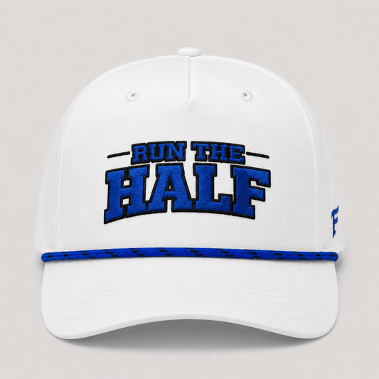 Run The Half Wrestling Hat (White Edition)