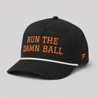 Run The Damn Ball Football Hat