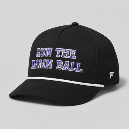 Run The Damn Ball Football Hat