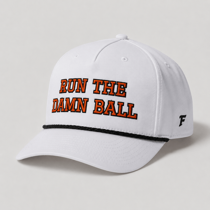 Run The Damn Ball Football Hat