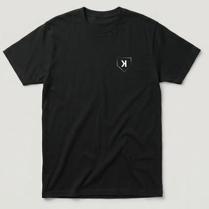Backwards K Baseball Tee