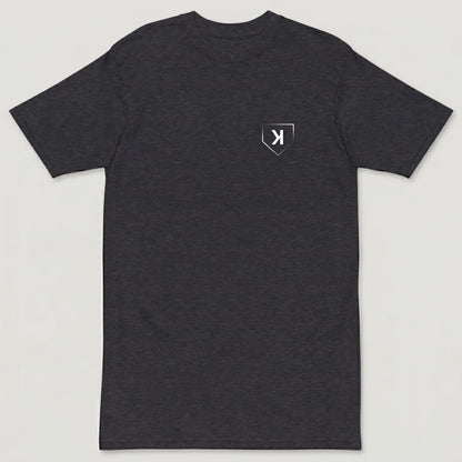 Backwards K Baseball Tee