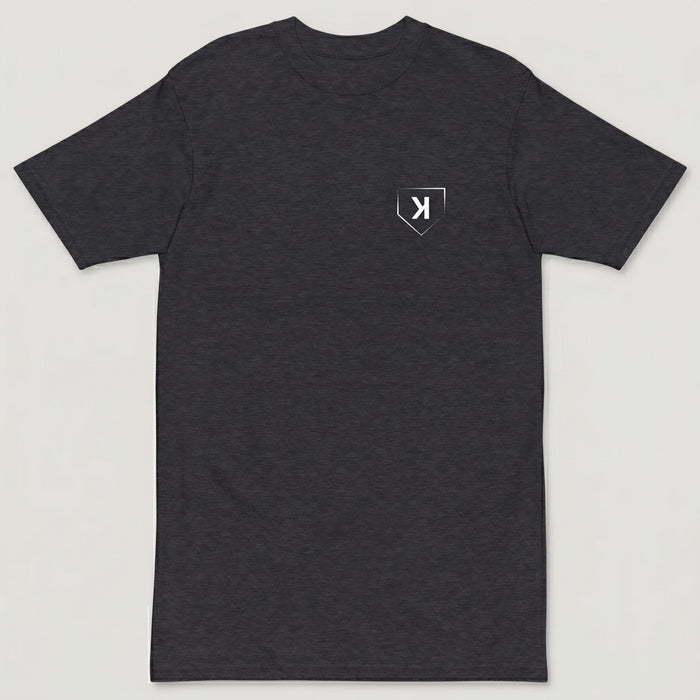 Backwards K Baseball Tee