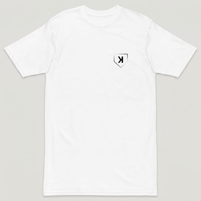 Backwards K Baseball Tee