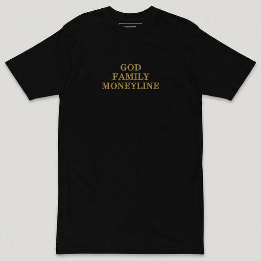 God Family Moneyline Tee