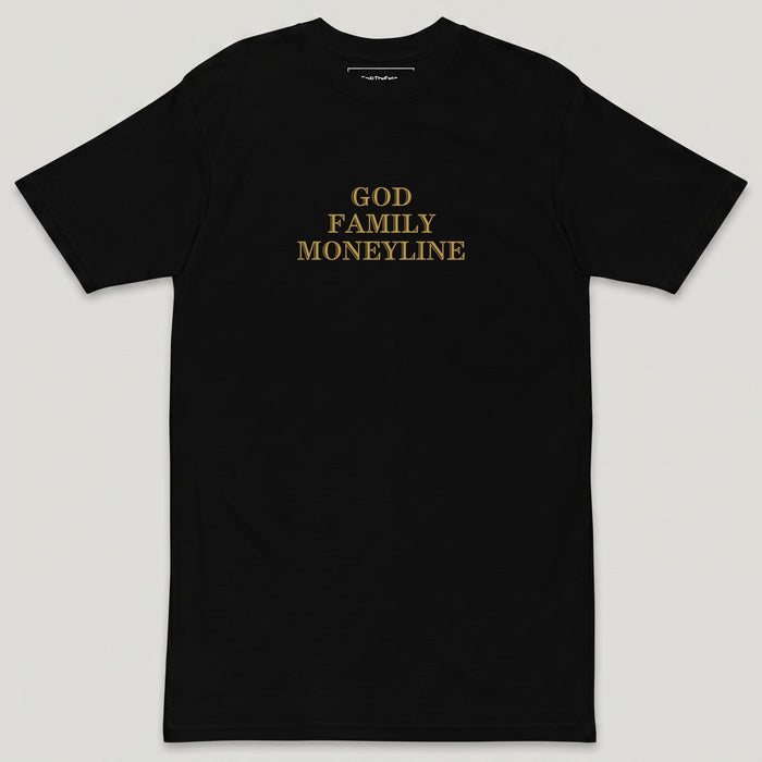 God Family Moneyline Tee