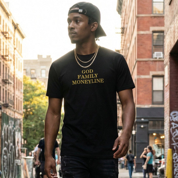 God Family Moneyline Tee