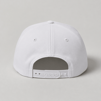 Run The Damn Ball Football Hat (White Edition)