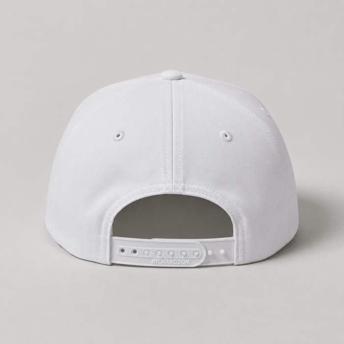 Run The Damn Ball Football Hat (White Edition)